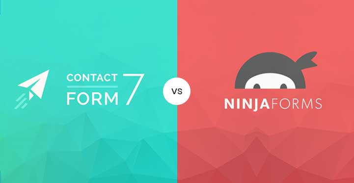 Best Comparison of 2 WordPress Plugins - Contact Form 7 vs Ninja Forms