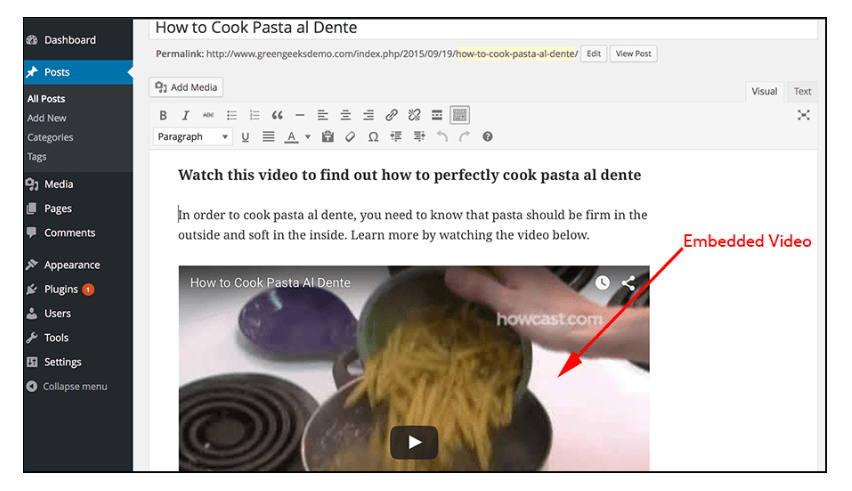 Embedding Videos In WordPress