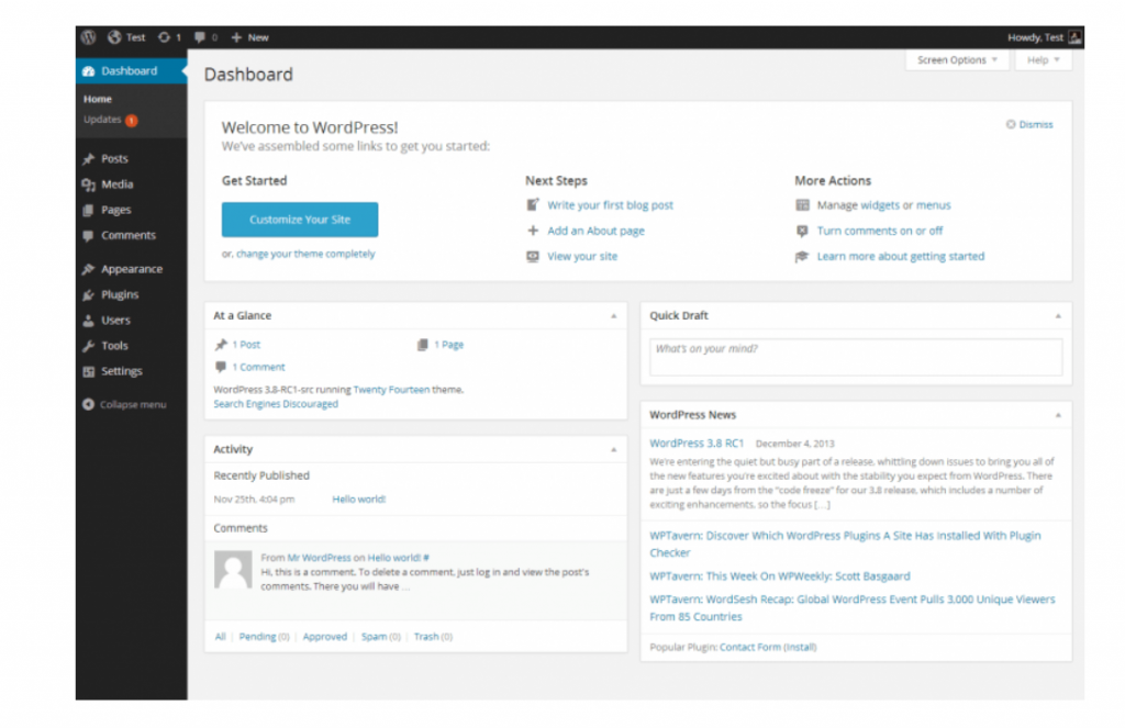 Admin Dashboard