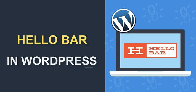 Using a Hello Bar to Generate Leads for Your WordPress Site