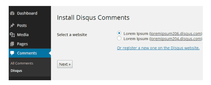 Log Into Your Disqus Comment System ID