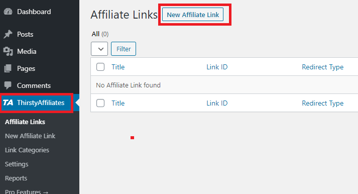 New Thirsty Affiliates Link