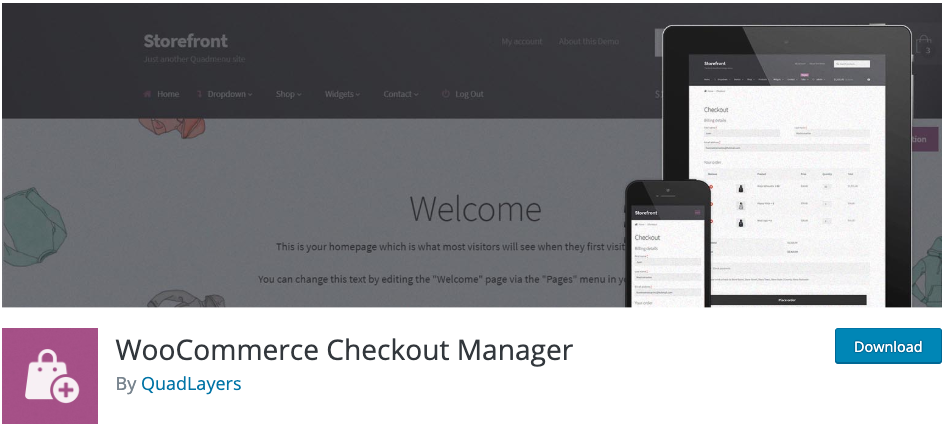 WooCommerce Checkout Manager