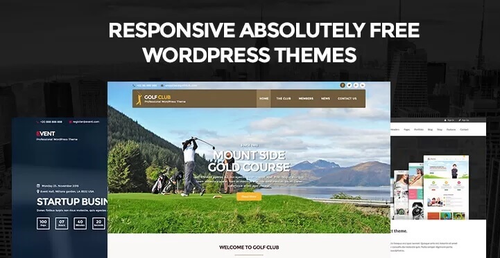 completely free WordPress themes
