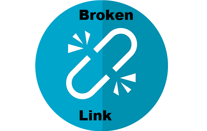 broken links in WordPress