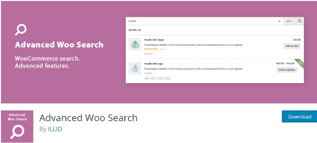 Advanced woo search