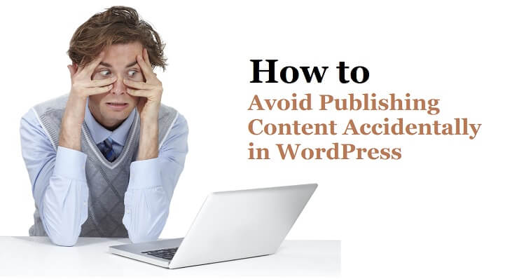 publishing content in WordPress