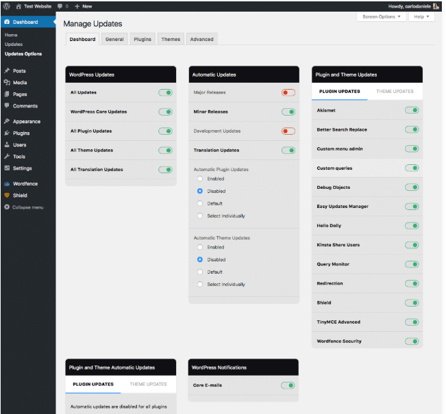 Easy Updates Manager