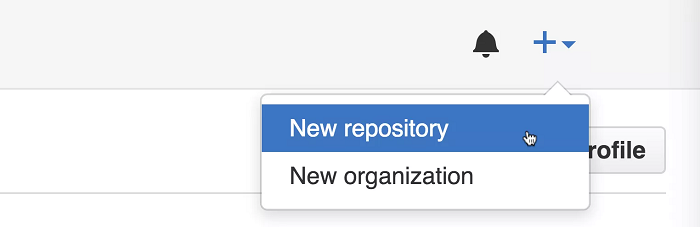 Make a new repository