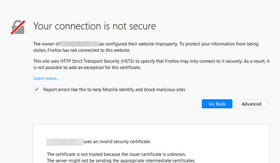 SSL security