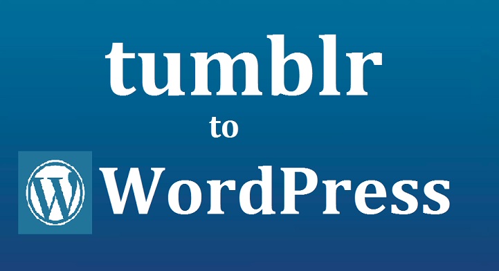 Tumblr to WordPress