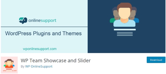 WP Team Showcase and Slider