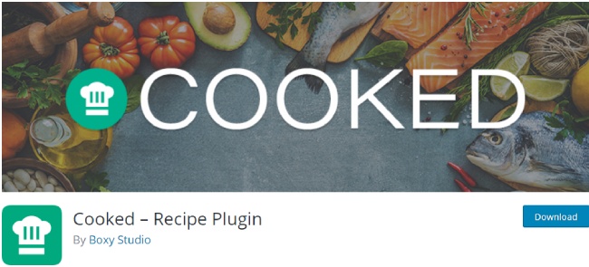 cooked recipe plugin