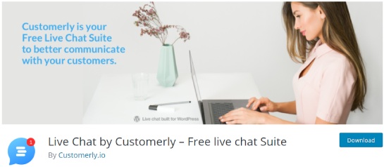 live chat by customerly