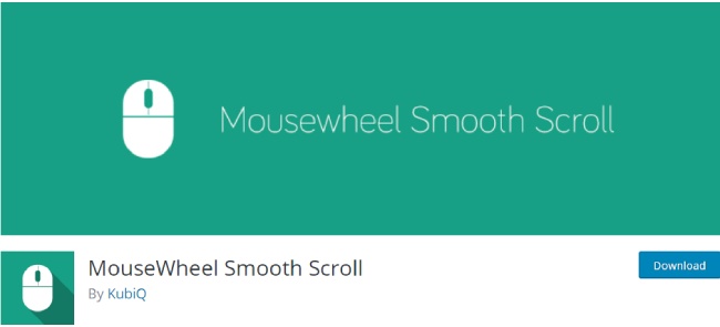 mouse wheel smooth scroll