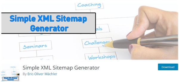 simple XML sitemap generator