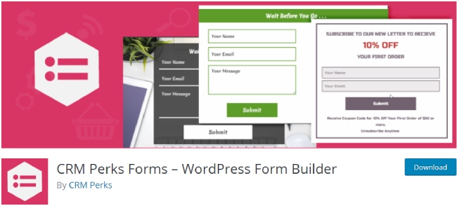 CRM Perks Forms – WordPress Form Builder