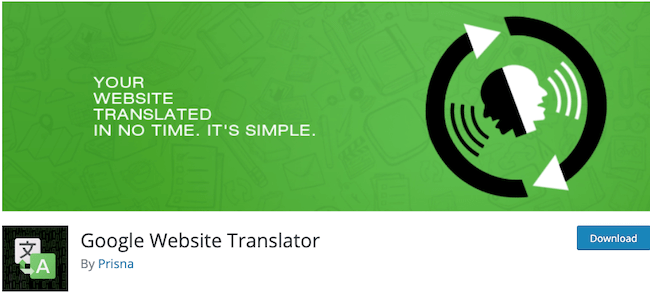 Google Website Translator