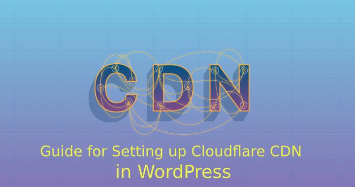 Cloudflare CDN in WordPress