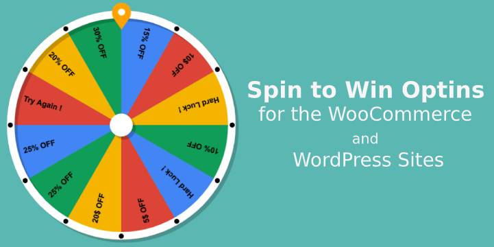 Spin to win Optins in WordPress