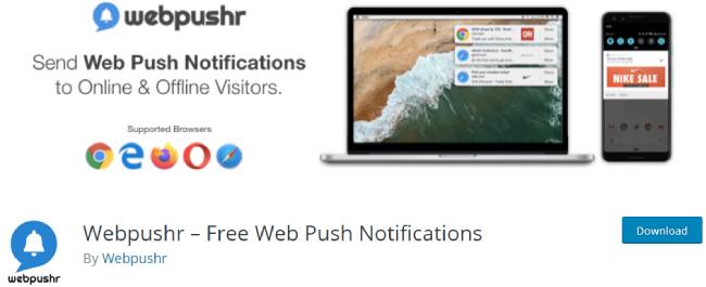 Webpushr