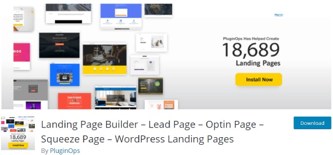 landing page squeeze page