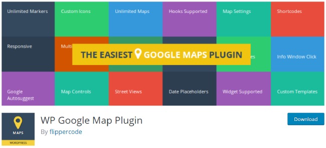 wp google map plugin