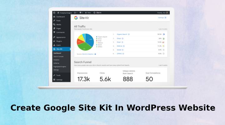 Ways To Create Google Site Kit In WordPress Website