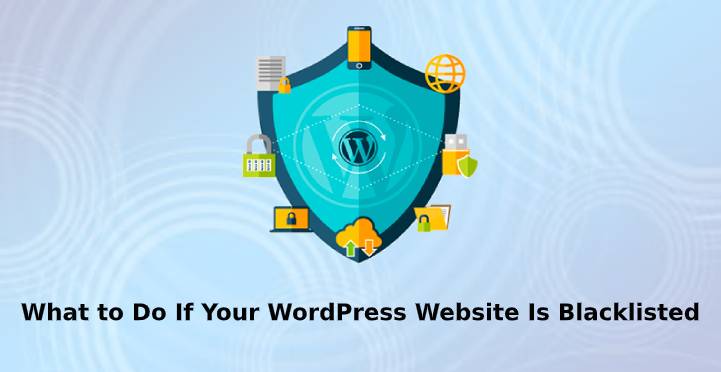 WordPress website is blacklisted