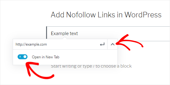 add-external link-to the textbox