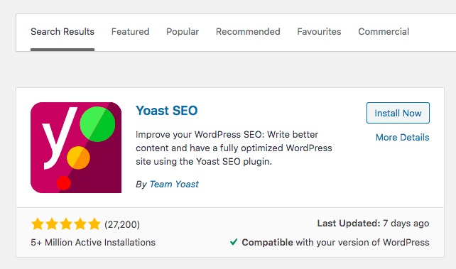 install yoast seo