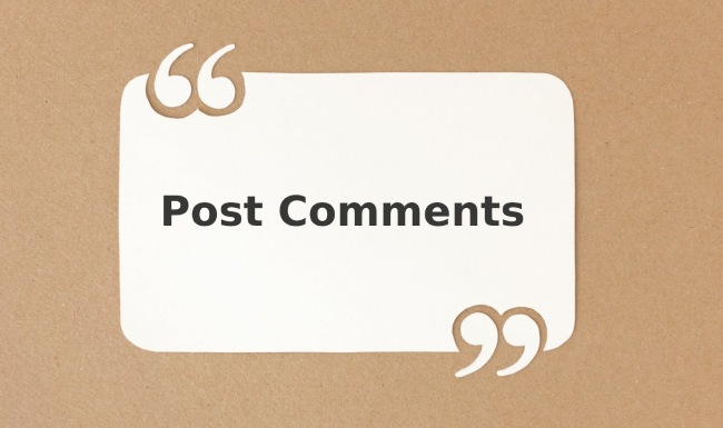 post comments