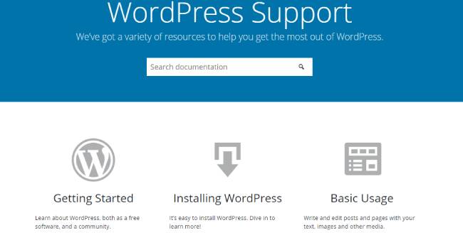 wordpress support