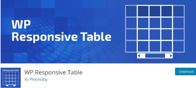 wp responsive table