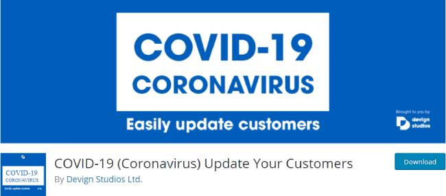COVID-19 (Coronavirus) Update