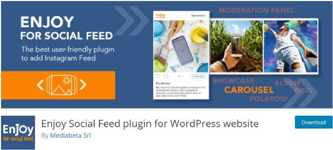 Enjoy Social Feed plugin