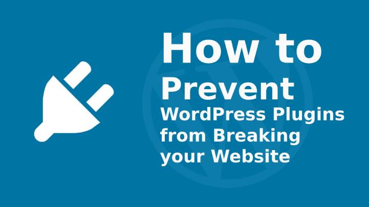 How to Prevent WordPress Plugins from Breaking your Website?