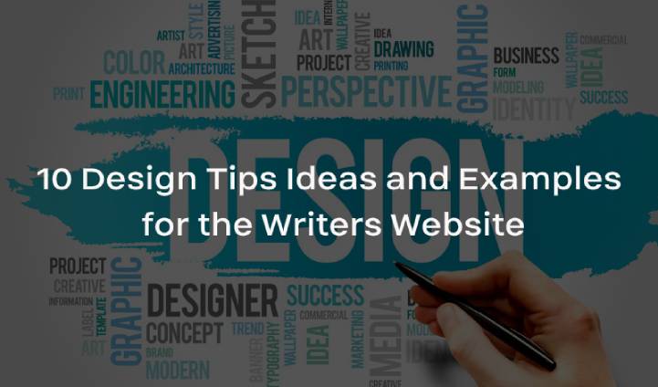 Author Websites: 10 Design Tips Ideas and Examples for the Writers Website