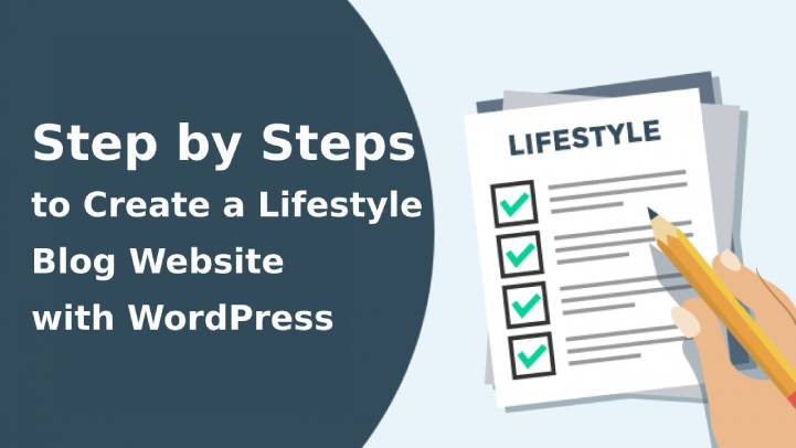 create a lifestyle blog