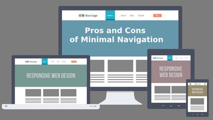 Pros and Cons of Minimal Navigation in Web Design