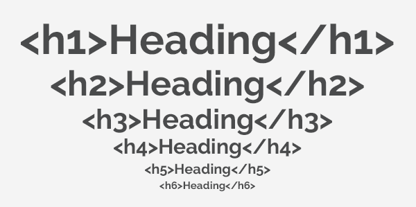 headings tags