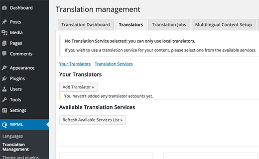 translation manage mod