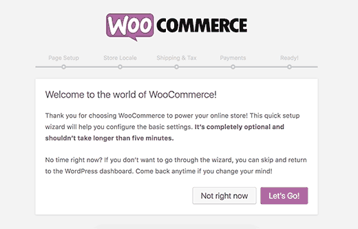 woocommerce installation