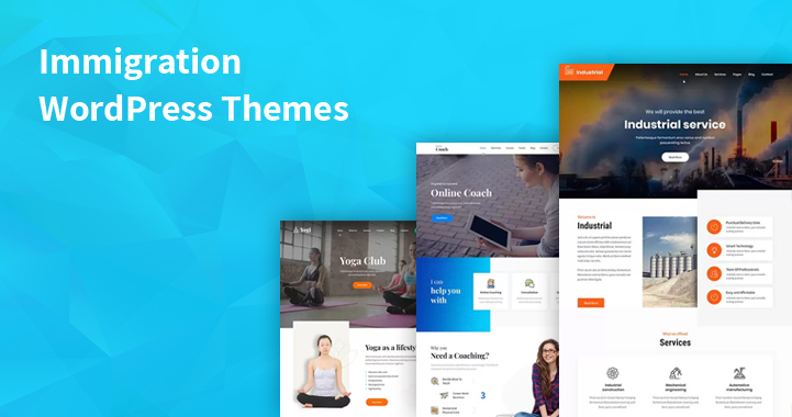15 Best Immigration WordPress Themes Immigration Visa Consulting Website