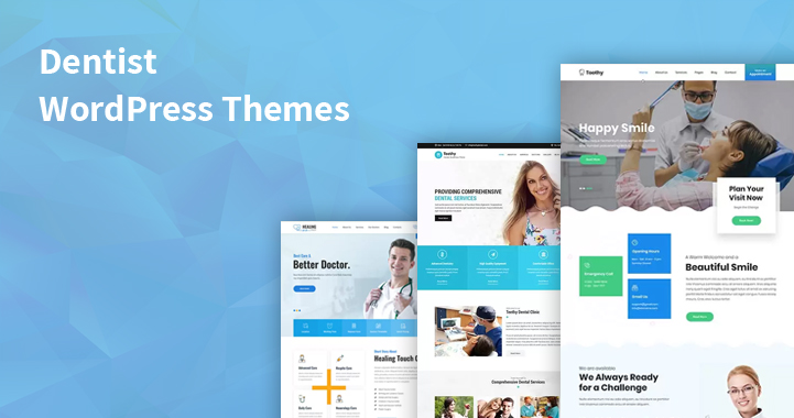 11 Dentist WordPress Themes Dental Clinics and Other Medical Websites