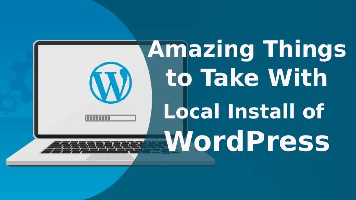 local install of WordPress