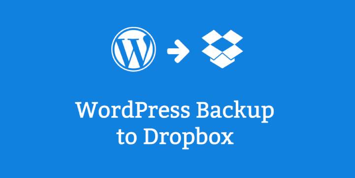 backup WordPress to Dropbox