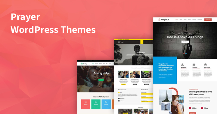 12 Most Popular Prayer WordPress Themes for Religion Website