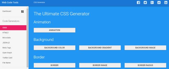 The Ultimate CSS Generator