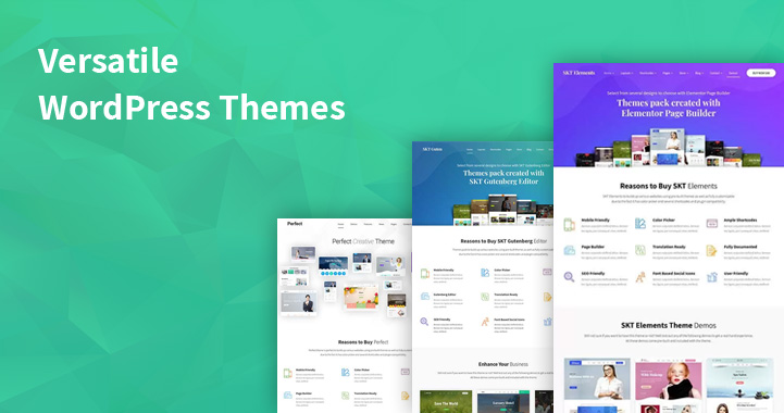 Most Versatile WordPress Themes for Great Looking Websites